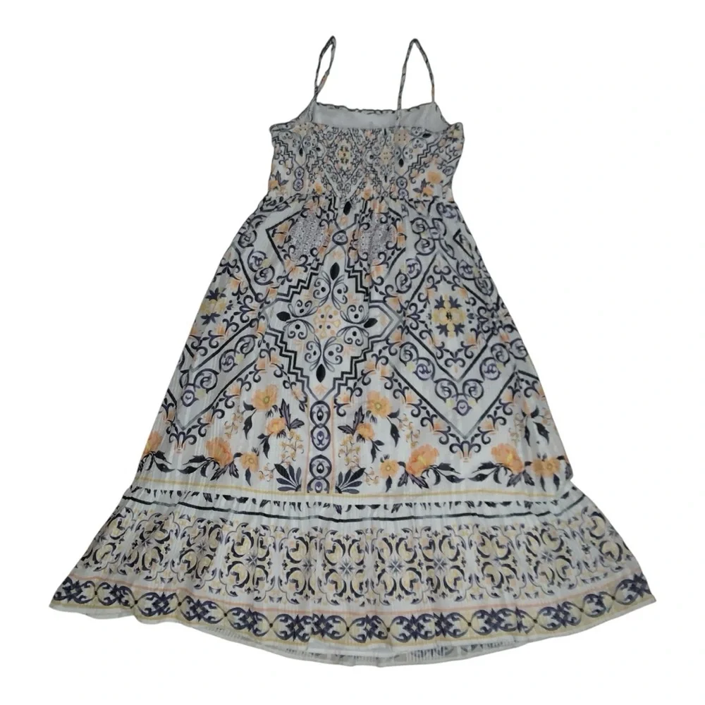 Anthropologie Multicolor Patterned Midi Dress - Picture 5 of 15